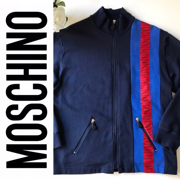 Moschino Other - Vintage Moschino Jeans Cotton Zip Up Jacket L